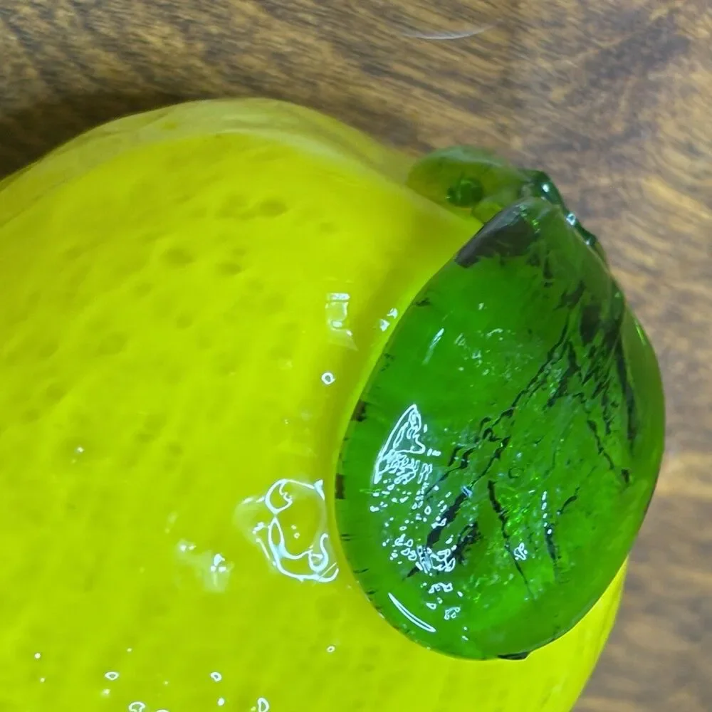 Murano style glass Fruit 4.5